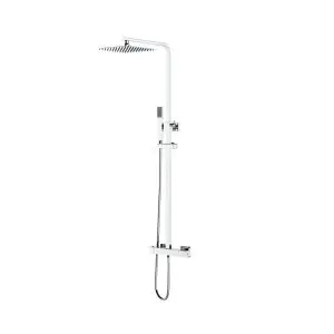 Sanirain opbouwdouche Abona ø22 cm chroom