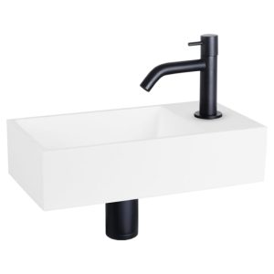 Dif Solid Fonteinset Gebo Mat Zwart