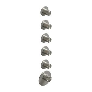 Afbouwdeel - High Flow thermostaat met 5 stopkranen IX