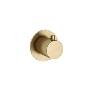 Afbouwdeel - Inbouw stopkraan voor thermostaat BB - Living Colours vormen een Poetsbaar patina