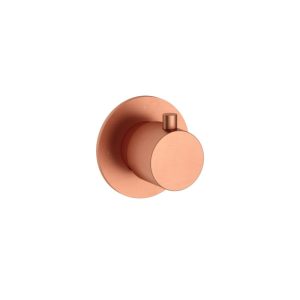 Afbouwdeel - Inbouw stopkraan voor thermostaat BC - Living Colours vormen een Poetsbaar patina