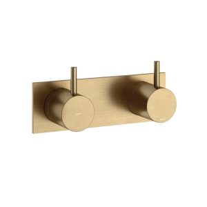 Afbouwdeel - Inbouw mengkraan met 2-weg omstel BB - Living Colours vormen een Poetsbaar patina