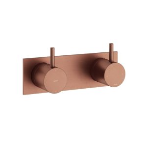 Afbouwdeel - Inbouw mengkraan met 2-weg omstel BC - Living Colours vormen een Poetsbaar patina