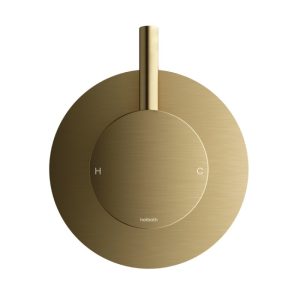 Afbouwdeel - Inbouw douchemengkraan BB - Living Colours vormen een Poetsbaar patina CB031EXTBB
