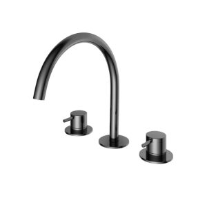 Wastafelmengkraan 3 gats BK CB033BK