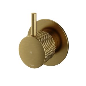 Afbouwdeel - Inbouw Stopkraan Warm BBP PVD