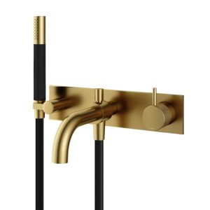 Hotbath Afbouwdeel - Inbouw douche/badmengkraan, automatische omstelinrichting BBP PVD CX026EXTBBP
