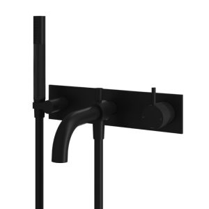 Hotbath Afbouwdeel - Inbouw douche/badmengkraan, automatische omstelinrichting BL CX026EXTBL