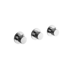 Afbouwdeel - Inbouw douchethermostaat met 2 stopkranen Horizontaal/verticaal CR CX7067EXTCR