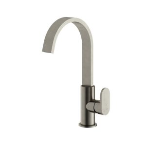 Wastafelmengkraan met draaibare cascade uitloop zonder waste GN F004CGN