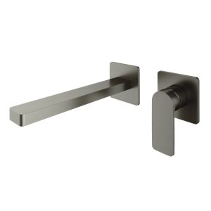 Afbouwdeel - Inbouw wastafelmengkraan met 20 cm uitloop, kantelbare perlator GNP PVD GL005EXTGNP
