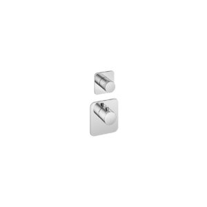 Afbouwdeel - Highflow Thermostaat met 1 stopkraan CR