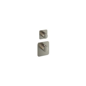 Afbouwdeel - Highflow Thermostaat met 1 stopkraan GNP PVD