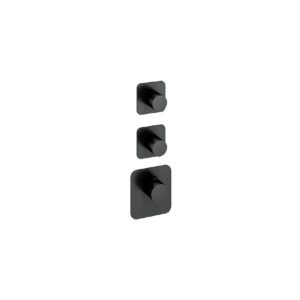Afbouwdeel - Highflow Thermostaat met 2 stopkranen BGP PVD