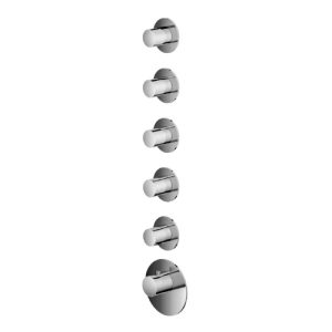 High Flow thermostaat met 5 stopkranen CR