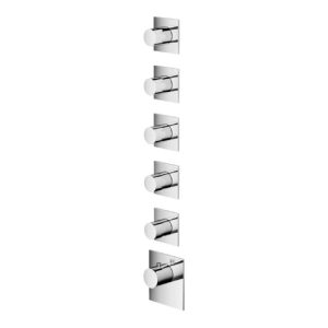 High Flow thermostaat met 5 stopkranen CR
