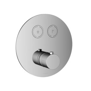 Afbouwdeel - Inbouwthermostaat met 2 pushbuttons CR