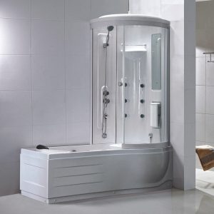 Wiesbaden Ritual rechts bad/douche 170x85 h 218 cm veiligheidsglas 6 mm