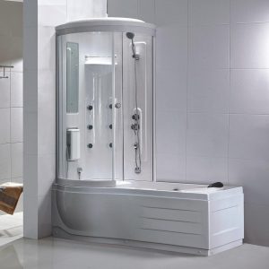 Wiesbaden Ritual links bad/douche170x85 h 218 cm veiligheidsglas 6 mm