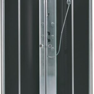 Wiesbaden Jupiter complete douchecabine 90x90x225 alu mat 5mm glas
