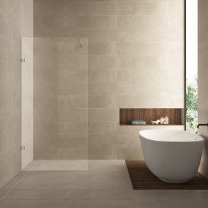 Less inloopdouche 600 x 2000 x 8 mm nano helder glas/chroom