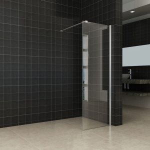 Comfort inloopdouche 600 x 2000 x 10 mm nano helder glas/chroom