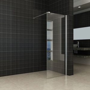 Comfort inloopdouche 700 x 2000 x 10 mm nano helder glas/chroom