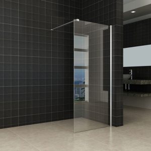 Comfort inloopdouche 800 x 2000 x 10 mm nano helder glas/chroom
