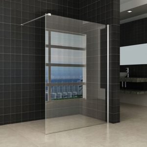 Comfort inloopdouche 1400 x 2000 x 8 mm nano helder glas/chroom