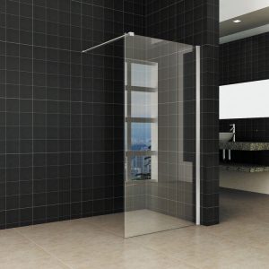 Hibera inloopdouche 900 x 2000 x 10 mm nano helder glas/RVS