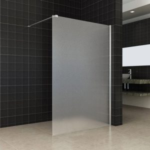 Comfort inloopdouche 1200 x 2000 x 10 mm nano melkglas/chroom