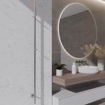 Callista elektrische staafhanddoek radiator 60 Watt 150 cm chroom