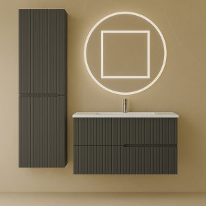 Bexa badkamermeubel antraciet 100 cm