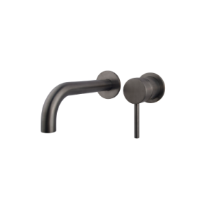 Caral afbouwdeel eenhendel wastafelkraan met coldstart gunmetal