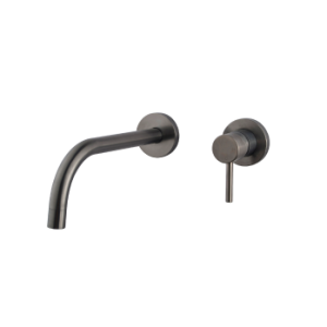 Caral Slim Twenty eenhendel wastafel kraan gunmetal