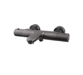 Caral thermostatische badmengkraan gunmetal
