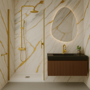 badkamer pakket Golden Serenity