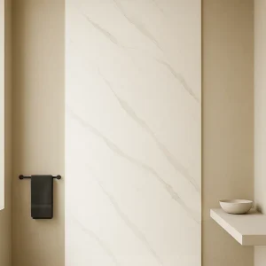 wandpaneel Hoogglans Calacatta Statuario Wit